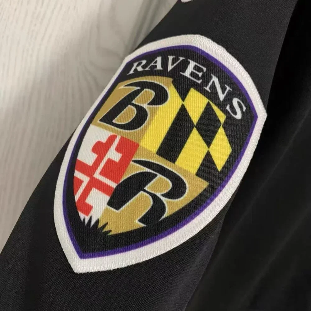 Black fan jersey of Lamar Jackson (No. 8) of the Baltimore Ravens - Picture 4 of 4